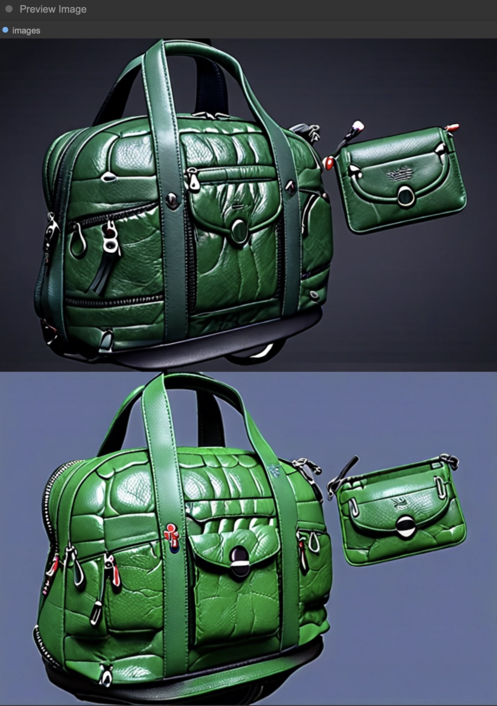 Render with Crocodile Skin - Weight 0.5
